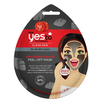 Oui aux tomates Masque de pelage de charbon détoxifiant 10ml