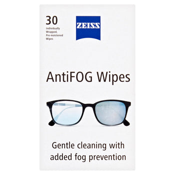 Zeiss Anti Fog Wipes 30 par pack