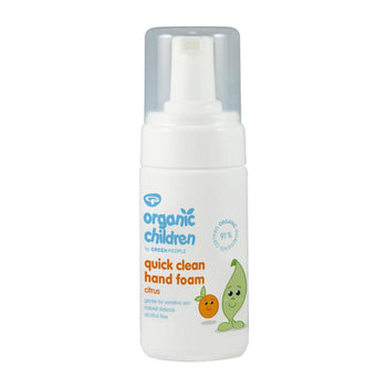 Schiuma per le mani Quick Clean biologica per bambini 100 ml