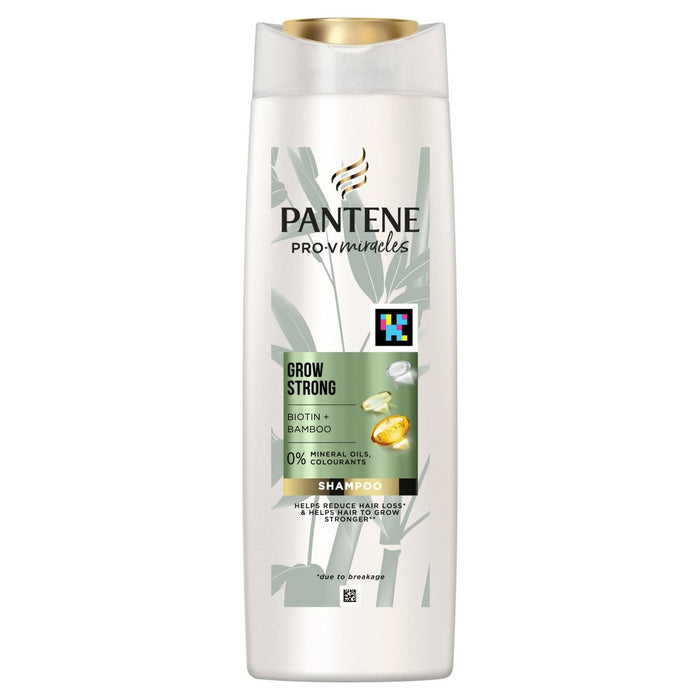 Pantene Grow Strong Shampoo con bambù e biotina 400ml