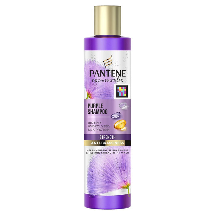 Pantene Shampoo forza viola setoso e luminoso 225 ml