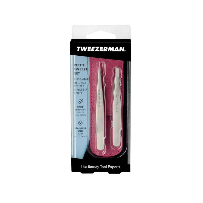 Set di pinzette Tweezerman Petite rosa