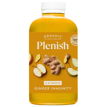 Flacone dosatore per l'immunità allo zenzero Plenish da 240 ml