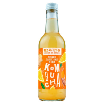 Profusion Kombucha Biologico Curcuma Limone E Zenzero 330ml