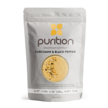 Purition Curcumina e Pepe Nero Nutriente in Polvere Integrale 500g