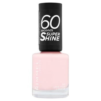 Smalto per unghie Rimmel 60 Seconds Super Shine Lose Your Lingerie 8ml