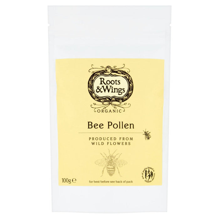 Roots & Wings Polline d'api biologico 100 g
