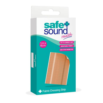 Striscia di medicazione in tessuto Safe & Sound 1 m x 6 cm