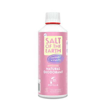 Ricarica deodorante spray naturale alla lavanda e vaniglia Salt of the Earth 500 ml