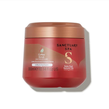 Sanctuary Spa Ruby Oud Scrub al caffè con oli naturali 300 ml