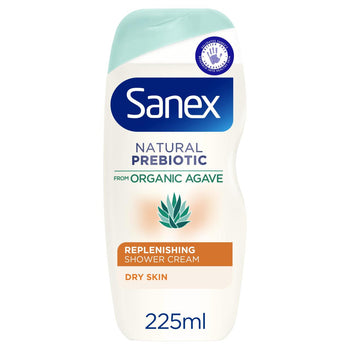 Gel doccia rigenerante all'agave biologica Sanex 225 ml