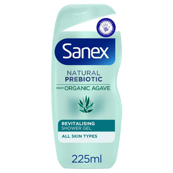 Gel doccia rivitalizzante all'agave biologica Sanex 225 ml