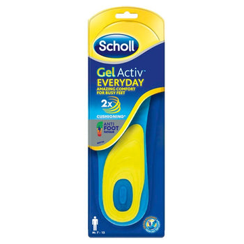 Solette da uomo per tutti i giorni Scholl Gel Activ