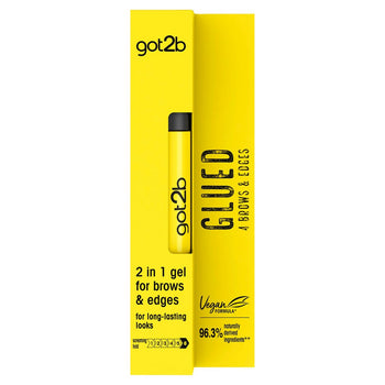Schwarzkopf got2b Glued 4 Sopracciglia e Bordi Gel per Capelli 2 in 1 16ml