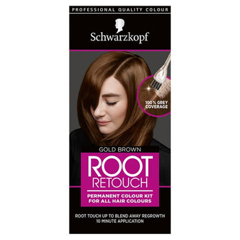 Schwarzkopf Root Kit Tintura permanente per capelli marrone dorato