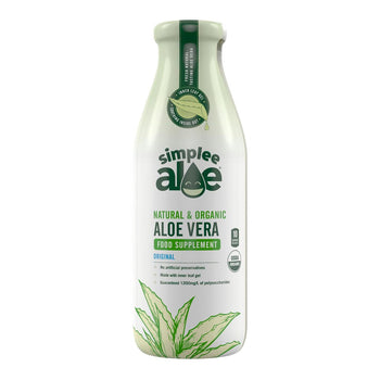 Jugo de aloe vera de aloe y orgánico de aloe simple 500ml
