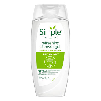 Gel doccia rinfrescante semplice 225ml