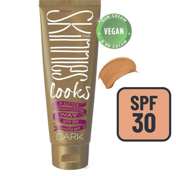 Skinnies Looks colorato SPF 30 BB Cream scura Vegan 75ml