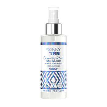 Nebbia abbronzante all'acqua di cocco Skinny Tan vegana 150 ml