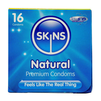 Skins Condones naturales 16 por paquete