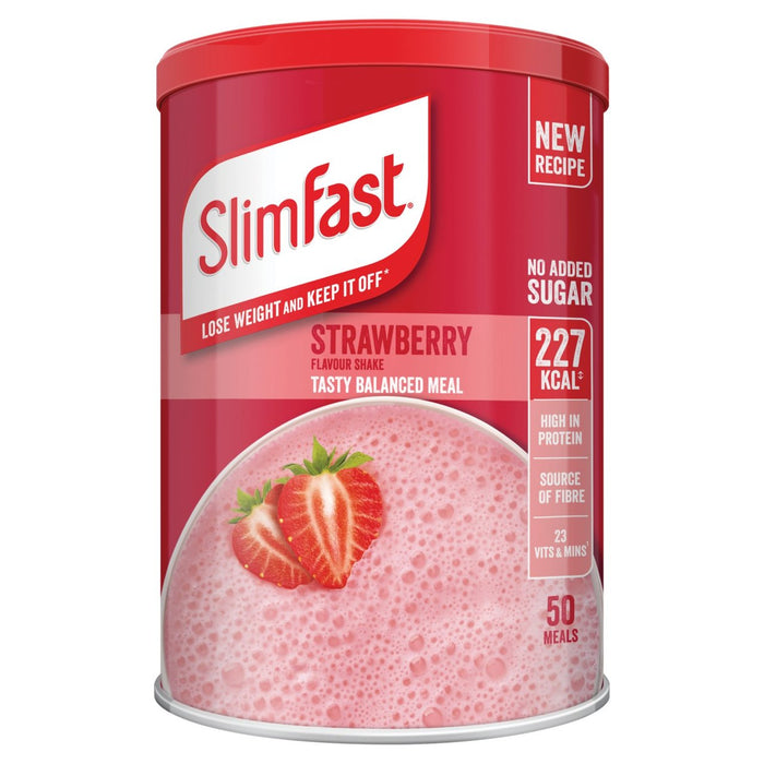 SlimFast 50 serve polvere di fragole 1,825 kg