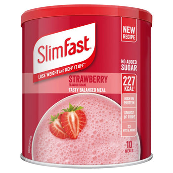 SlimFast frullato in polvere alla fragola 10 pasti 365 g