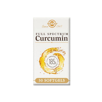 Solgar Integratore di curcumina a spettro completo Capsule di gel morbido 30 per confezione