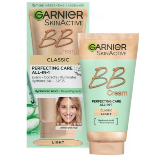 Garnier Classic Perfenting Care All-in-1 BB Cream SPF15 Light 50ml - Offre spéciale