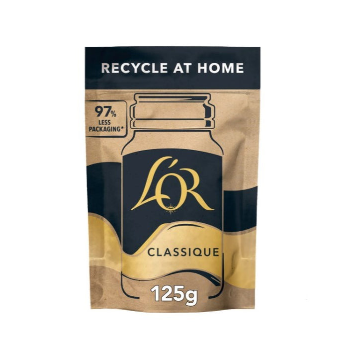 L'Or Classique Instant Coffee Elcly 125g