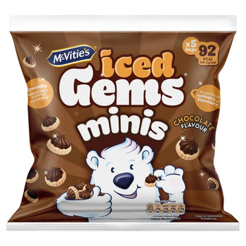 McVitie's Iced Gems Chocolate Biscuits 5 x 23g
