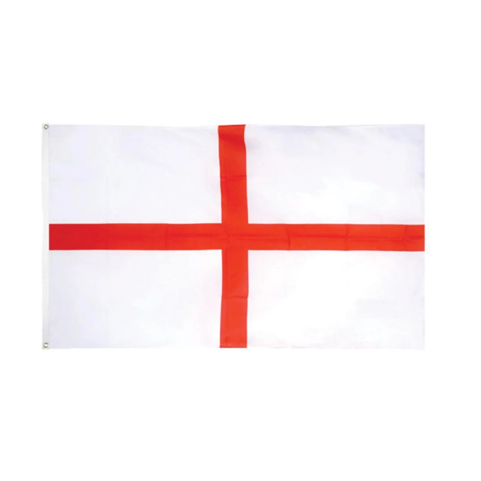 Unique Party Grand drapeau de l'Angleterre en tissu, 1,5 m x 90 cm