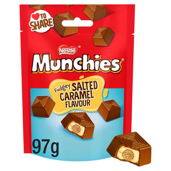 Munchies Fudgey Salted Caramel Sharing Bag 97g