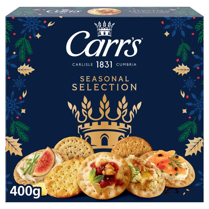 Carr's Cracker Selection Assortiment de 9 variétés 400 g