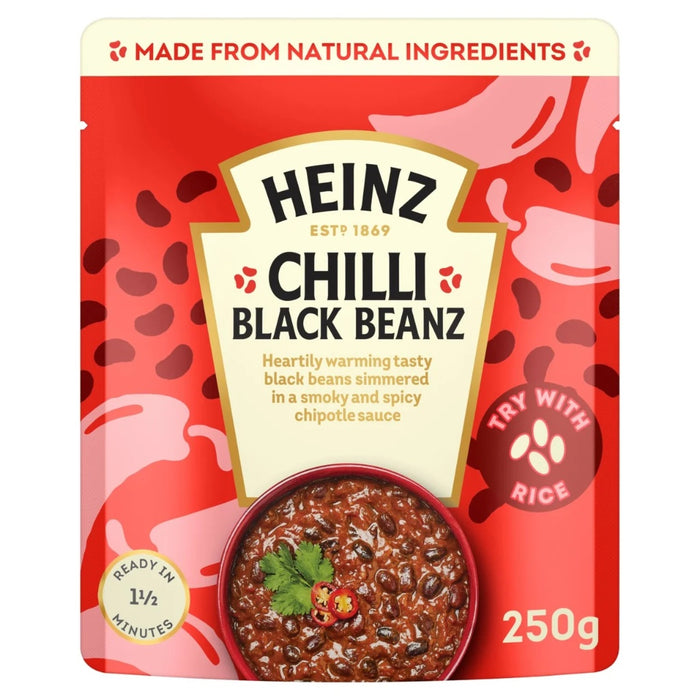 Heinz Chilli Black Beans Mexican-Style 250g