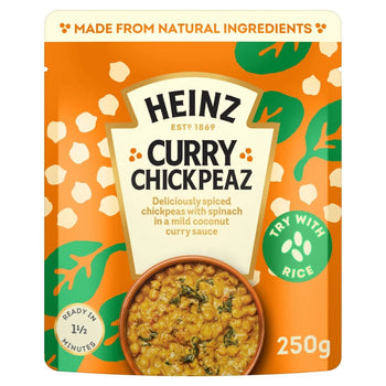 Heinz Curry Chickpeas with Coconut and Spinach 250g