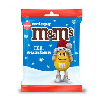 M&Ms mini crispy Santa bag 55g