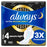 Always Sanitary Towels Ultra Secure Night Size 4 Wings 9 per pack