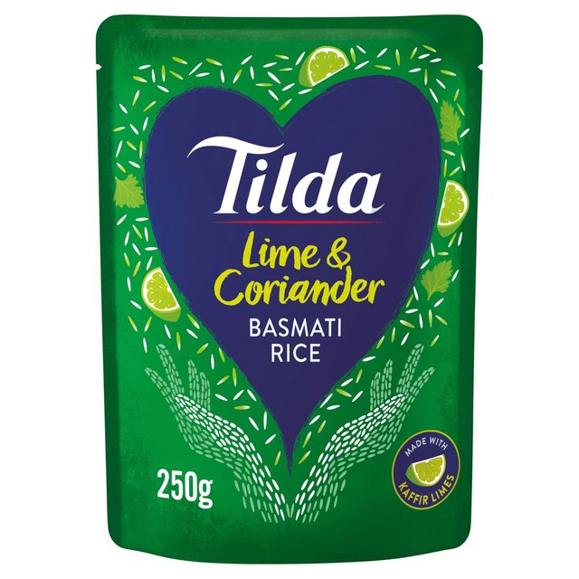 Tilda Microonde Riso Basmati Lime E Coriandolo 250g
