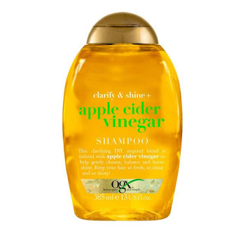 OGX Clarify & Shine+ Shampoo pH bilanciato all'aceto di sidro di mele 385 ml