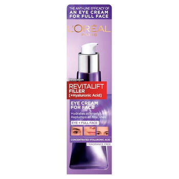 L'Oreal Paris Revitalift Filler+ Crema occhi all'acido ialuronico 30 ml