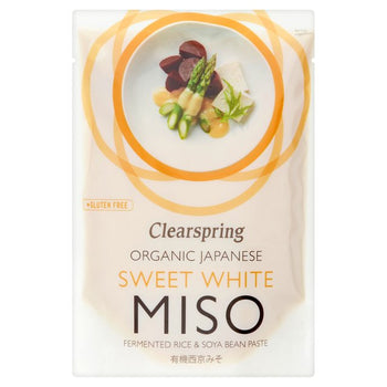 Pasta di miso dolce biologica senza glutine Clearspring bianca 250 g