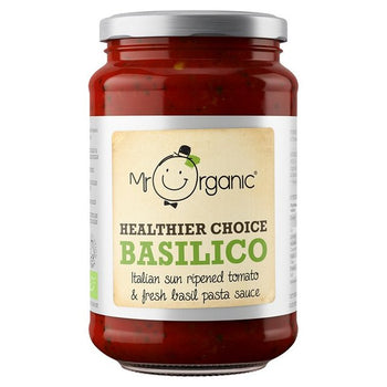 Mr Organic Sugo Al Basilico 350g