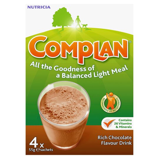 Complan Bevanda Nutrizionale Cioccolato 4 x 55g