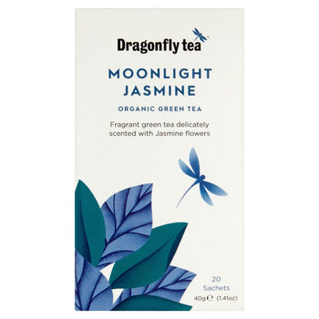 Bustine di tè verde al gelsomino Dragonfly Moonlight 20 per confezione