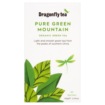 Tè verde puro di montagna biologico Dragonfly 20 per confezione