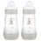 MAM Anti Colic Easy Start Flacone da 260 ml Confezione da 2 Grigio