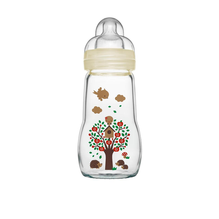 MAM Feel Good Bottiglia di vetro da 260 ml 1 confezione unisex