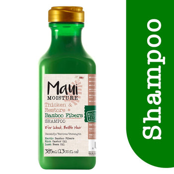 Maui Moisture Thicken & Restore+ Shampoo alle fibre di bambù 385ml