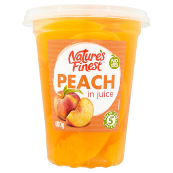 Fette di pesca Nature's Finest in succo 400 g