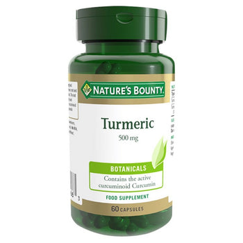 كبسولات الكركم التكميلية من Nature's Bounty، 500 مجم، 60 في كل عبوة